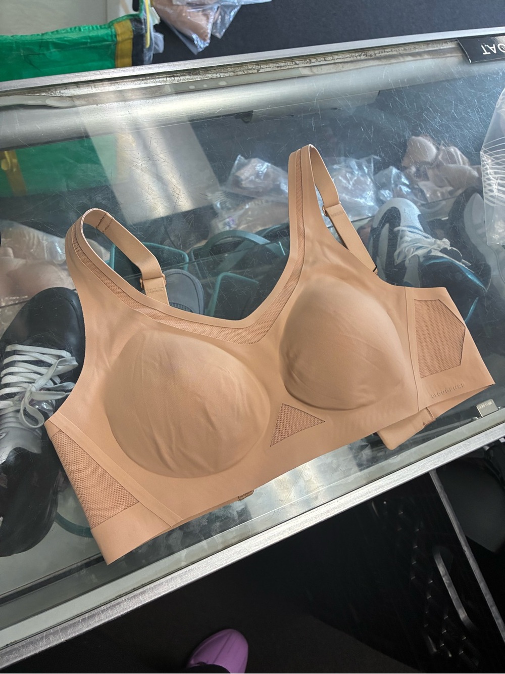Women’s Honeylove CloudForm Bra New SZ XS+ NWT Sand